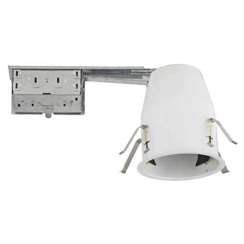 4-Inch Remodel LED Recessed Can Light IC & Airtight Flat Ceiling