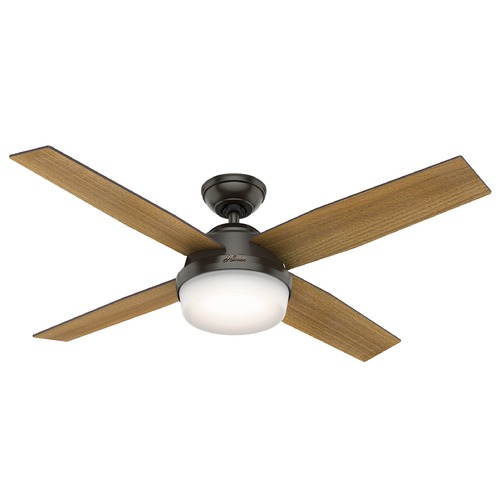 Hunter Fan Company 52-Inch Noble Bronze LED Ceiling Fan by Hunter Fan Company 59446