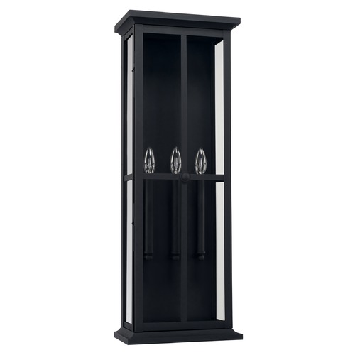 Mansell 32-Inch Outdoor Wall Light in Black by Capital Lighting