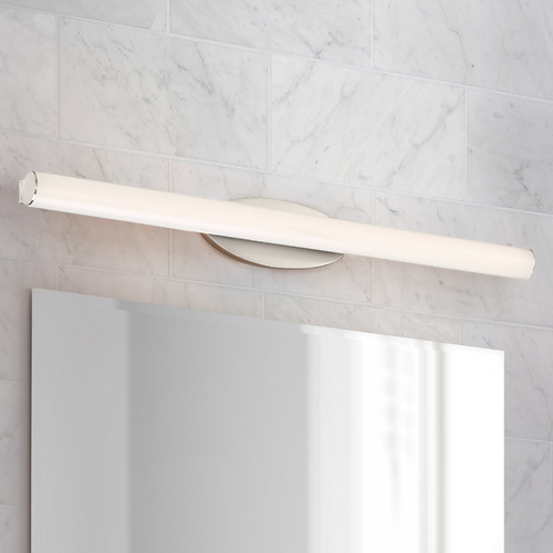 Modern Forms by WAC Lighting Mini Loft 24-Inch LED Bath Light in Brushed Nickel by Modern Forms WS-14824-BN