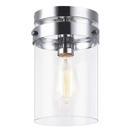 Matteo Lighting Zale Chrome Semi-Flush Mount by Matteo Lighting X78401CH