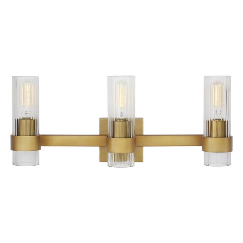 Visual Comfort Studio Collection Chapman & Meyers 22.50-Inch Geneva Burnished Brass Bath Vanity Light by Visual Comfort Studio CV1023BBS