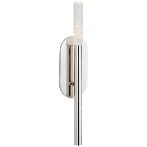 Visual Comfort Signature Collection Kelly Wearstler Rousseau Bath Sconce in Nickel by Visual Comfort Signature KW2281PNSG