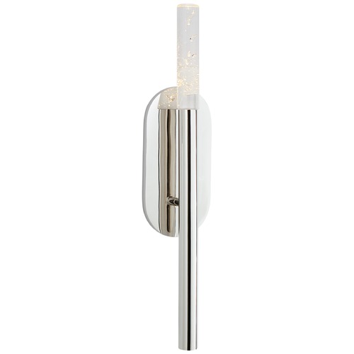 Kelly Wearstler Rousseau Bath Sconce in Nickel by Visual Comfort Signature