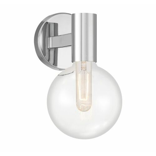 Wright 10-Inch Wall Sconce in Chrome by Savoy House