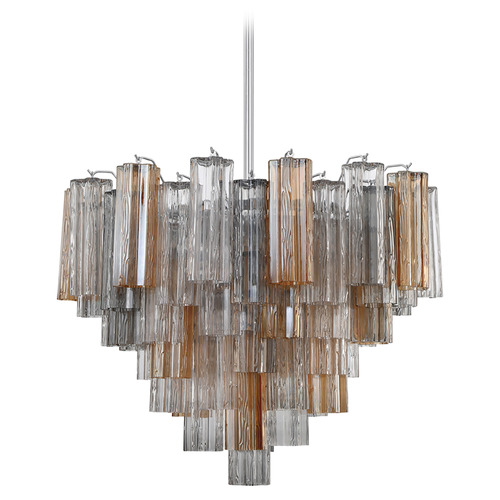 Crystorama Lighting Addis Polished Chrome Chandelier