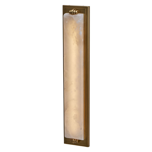 Kalco Lighting Gypsum True Brass LED Sconce