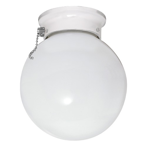 Nuvo Lighting White Flush Mount by Nuvo Lighting 60/712