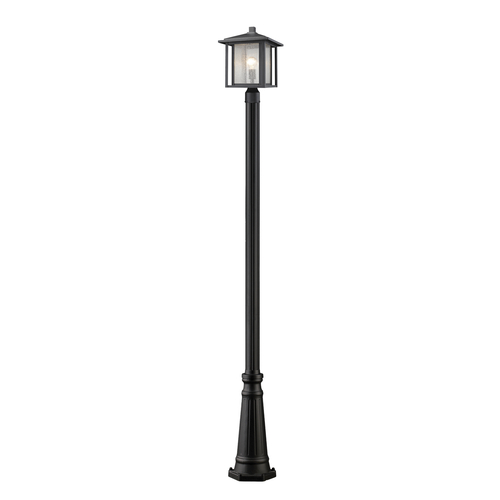 Z-Lite Aspen Black Post Light by Z-Lite 554PHB-519P-BK