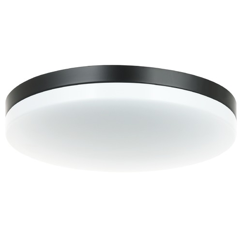 Orion Black LED Flush Mount by Matteo Lighting