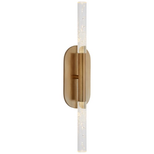 Visual Comfort Signature Collection Kelly Wearstler Rousseau Bath Light in Brass by Visual Comfort Signature KW2282ABSG