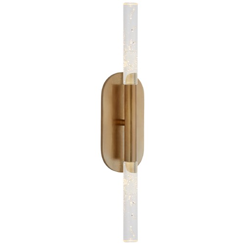 Kelly Wearstler Rousseau Bath Light in Brass by Visual Comfort Signature