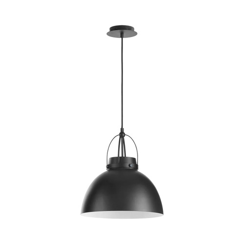 15-Inch Pendant in Matte Black by Quorum Lighting