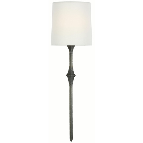 Visual Comfort Signature Collection Visual Comfort Signature Collection Studio Vc Dauphine Aged Iron Sconce S2401AI-L