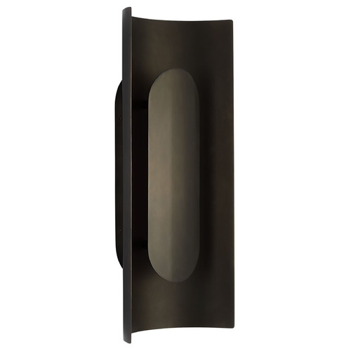 Shielded Medium Sconce in Bronze by Visual Comfort Modern