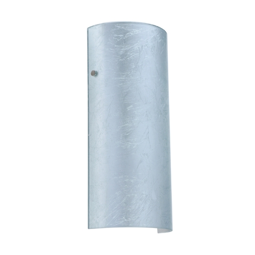 Sconce Wall Light Silver Glass Satin Nickel by Besa Lighting