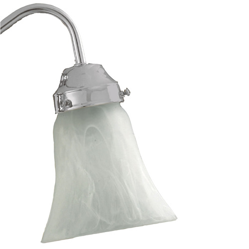 White Marble Bell Glass Shade