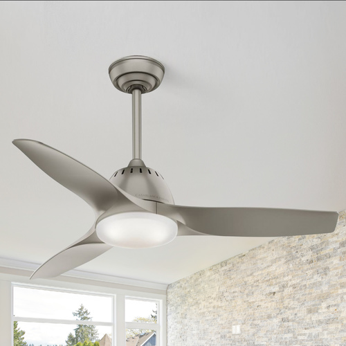 Wisp 44-Inch LED Fan in Painted Pewter by Casablanca Fan Company