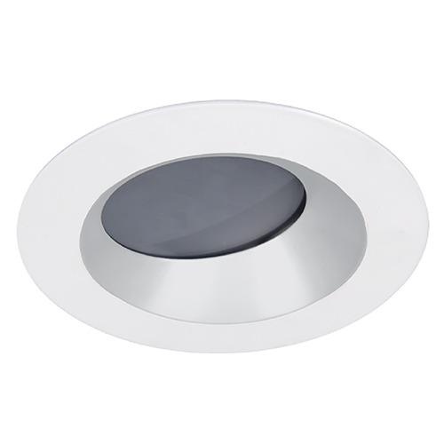 WAC Lighting Oculux Architectural Haze & White LED Recessed Trim by WAC Lighting R3CRWT-HZWT