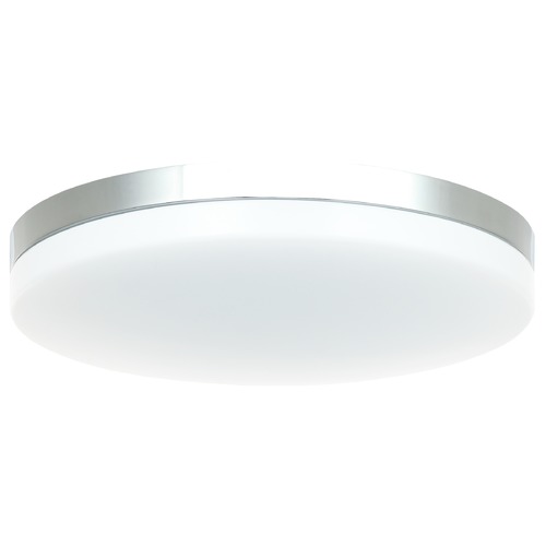 Orion Chrome LED Flush Mount by Matteo Lighting