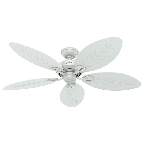 Bayview 54-Inch Fan in White by Hunter Fan Company