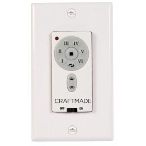 IDC Wall Control in Flat Black by Craftmade Lighting