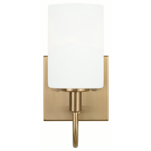 Visual Comfort Studio Collection Oak Moore Satin Brass Sconce