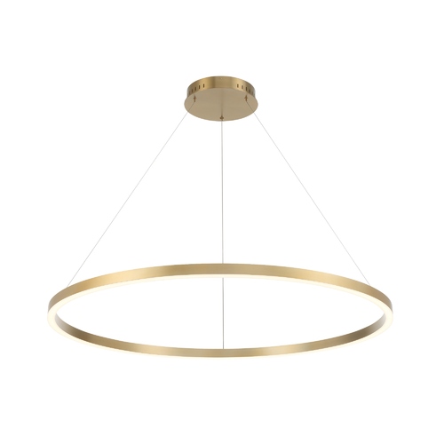 Eurofase Lighting Spunto 48-Inch LED Chandelier in Gold by Eurofase Lighting 31472-031