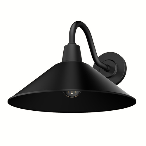 Hunter Fan Company Skyflow Matte Black Barn Light