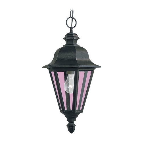 Generation Lighting Brentwood Outdoor Hanging Light in Black by Generation Lighting 6025-12