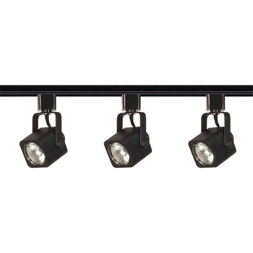 4-Foot Black Nuvo Lighting Track Light Kit by Nuvo Lighting