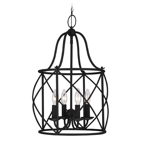 Generation Lighting Turbinio 15-Inch Pendant in Blacksmith by Generation Lighting 5116404-839