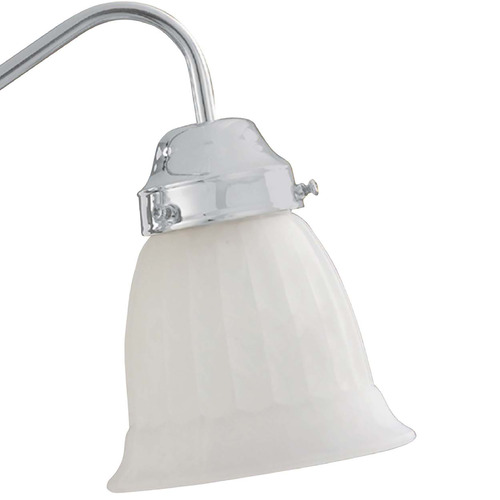 White Marble Bell Glass Shade