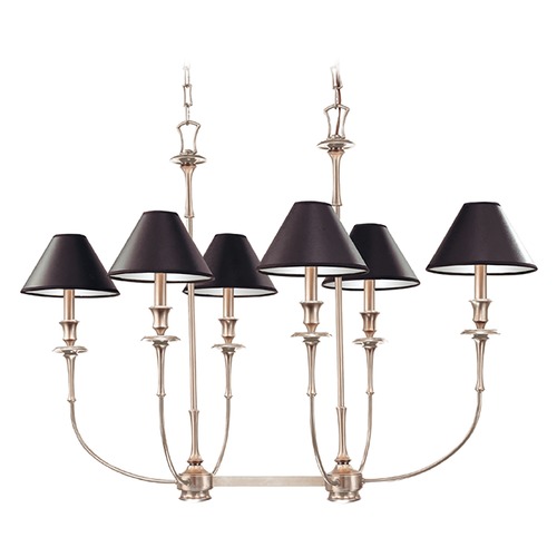 Hudson Valley Lighting Hudson Valley Lighting Jasper Antique Nickel Island Light with Empire Shade 1868-AN