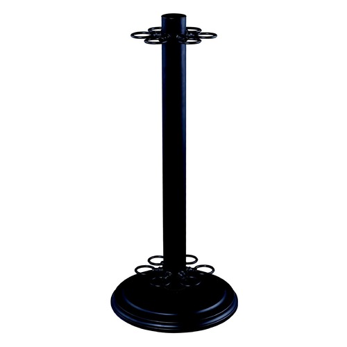 Players Cue Stand in Matte Black by Z-Lite