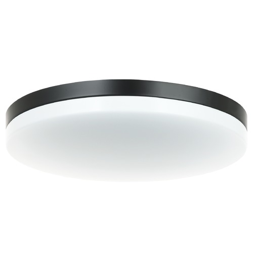 Orion Black LED Flush Mount by Matteo Lighting