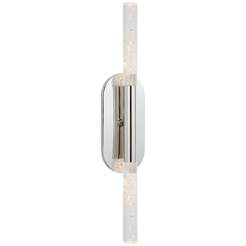 Kelly Wearstler Rousseau Bath Light in Nickel by Visual Comfort Signature