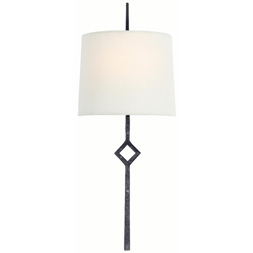 Visual Comfort Signature Collection Visual Comfort Signature Collection Studio Vc Cranston Aged Iron Sconce S2406AI-L