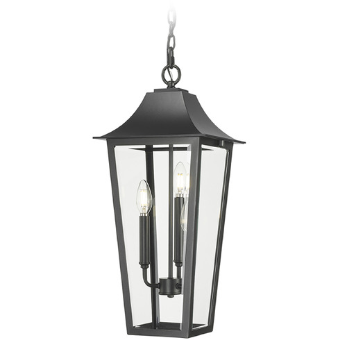 Z-Lite Gannon Black Outdoor Hanging Light