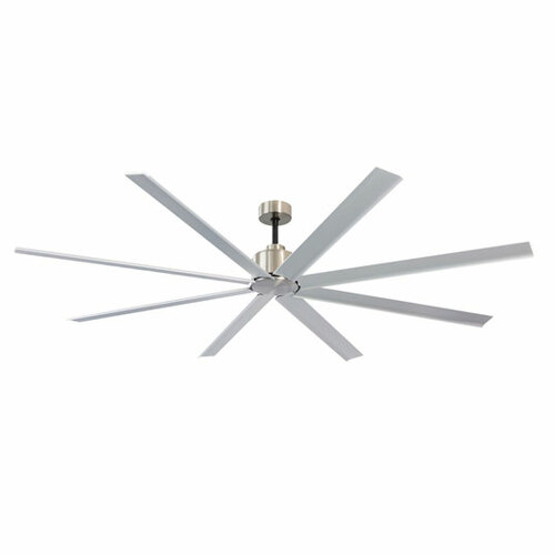 Condor 84-Inch Outdoor Ceiling Fan in Aluminum by Maxim Lighting