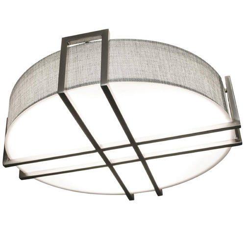 AFX Lighting Afx Lighting Lambert Satin Nickel LED Flushmount Light LBTF1624LAJUDSNGY-BB