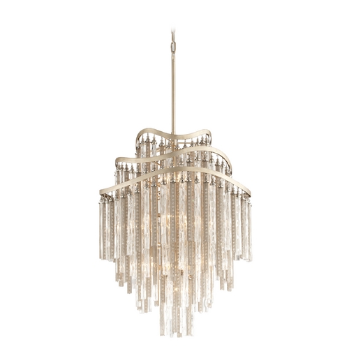 Corbett Lighting Corbett Lighting Chimera Tranquility Silver Leaf Pendant Light 176-710