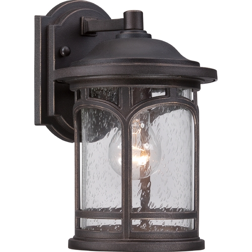 Marblehead Outdoor Wall Light in Palladian Bronze by Quoizel Lighting