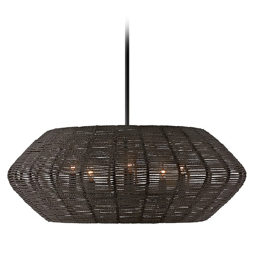 Luca Medium Convertible Drum in Black by Hinkley Lighting