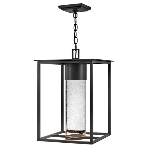 Hinkley Coen LED Outdoor Hanging Lantern in Black by Hinkley Lighting 17022BK-LL