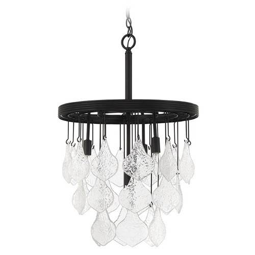 Craftmade Lighting Vesi Flat Black Pendant by Craftmade Lighting P980FB4