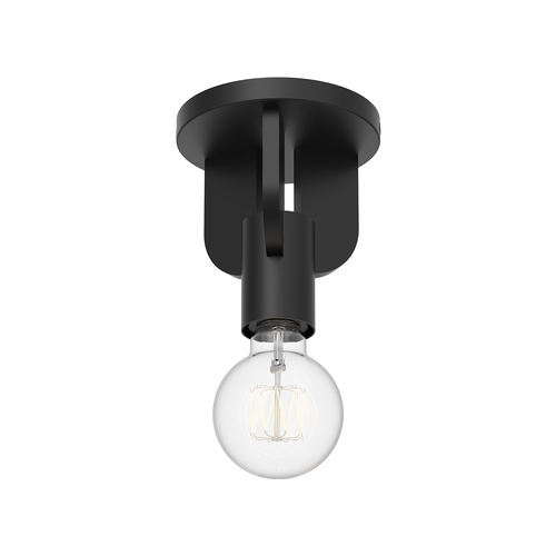 Alora Lighting Claire Matte Black Semi-Flushmount Light