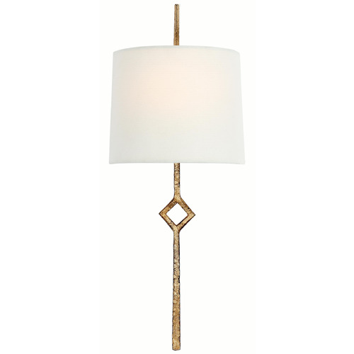 Visual Comfort Signature Collection Visual Comfort Signature Collection Studio Vc Cranston Gilded Iron Sconce S2406GI-L