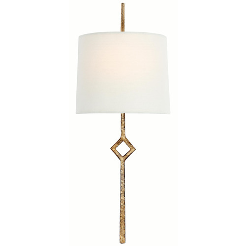 Visual Comfort Signature Collection Studio Vc Cranston Gilded Iron Sconce
