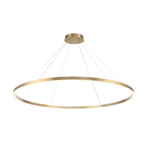 Spunto 61-Inch LED Chandelier in Gold by Eurofase Lighting